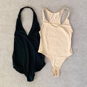 Set of 2 American Apparel bodysuits